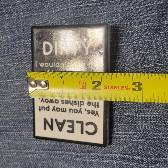 Fun Dishwasher Magnet Clean Dirty - Picture 5 of 6